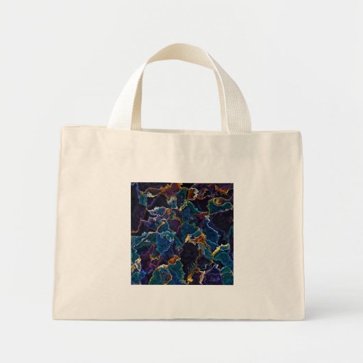 Ölteppichtasche Mini Stoffbeutel (Vorne)
