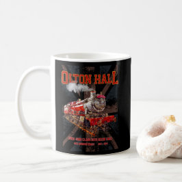 Olton Hall Vintag Steam Train English Locomotive Kaffeetasse