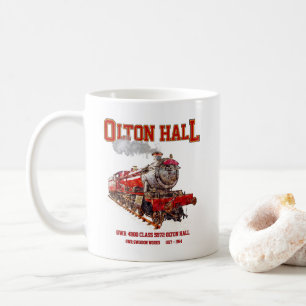 Olton Hall Vintage-Dampflokomotive  Kaffeetasse