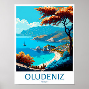 Ölüdeniz Reise Druck Wandkunst Ölüdeniz Wand Welch Poster