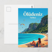 Ölüdeniz Türkei Postkarte (Vorne/Hinten)