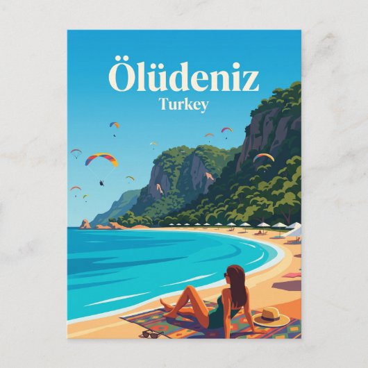 Ölüdeniz Türkei Postkarte (Vorderseite)
