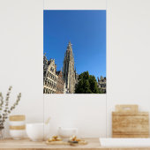 OLV-Kathedrale während der RAFC-Feierlichkeiten 20 Poster (Küche)