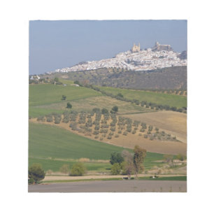 Olvera, Andalusien, Spanien Notizblock