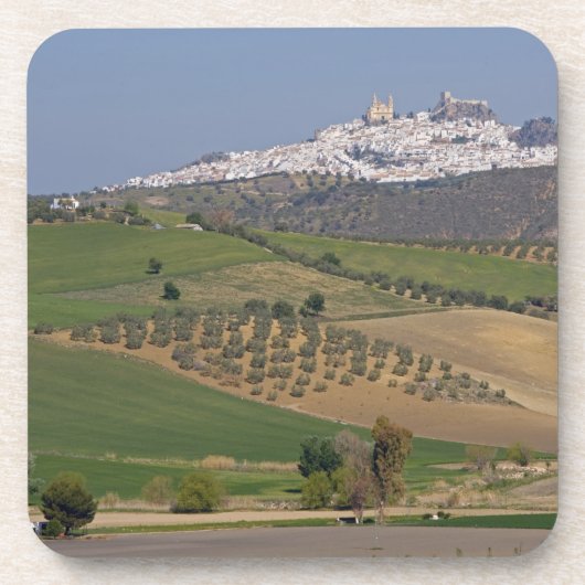 Olvera, Andalusien, Spanien Untersetzer (Vorderseite)