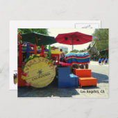 Olvera Street, Los Angeles Postcard! Postkarte (Vorne/Hinten)