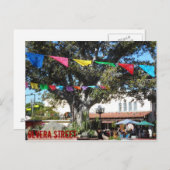 Olvera Street - Los Angeles Postkarte (Vorne/Hinten)
