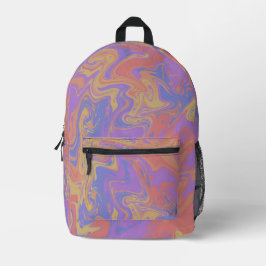 Ölverschmutzung bedruckter rucksack