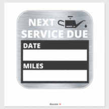 Ölwechsel, nächste Erinnerung