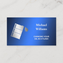 Ölwechsel Telefonnummerkarte
