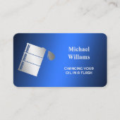 Ölwechsel Visitenkarte (Vorderseite)