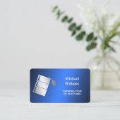 Ölwechsel Visitenkarte (Stehend Vorderseite)