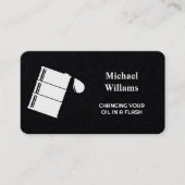 Ölwechsel Visitenkarte (Vorderseite)