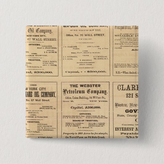 Ölwerbung Button (Vorderseite)