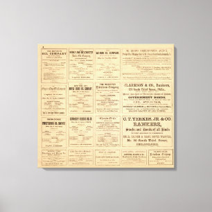 Ölwerbung Leinwanddruck