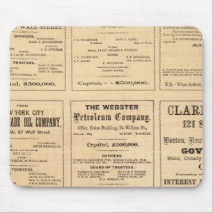 Ölwerbung Mousepad