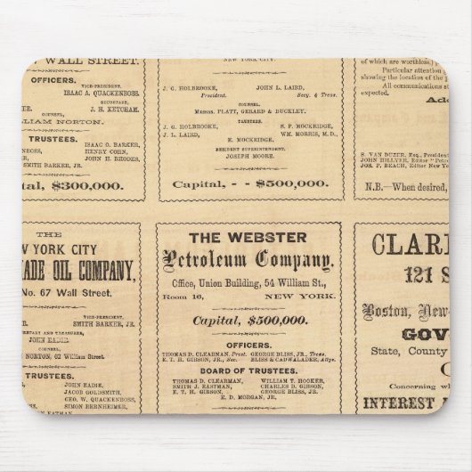 Ölwerbung Mousepad (Vorne)