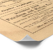 Ölwerbung Poster (Ecke)