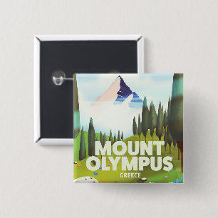 Olymp Berg Griechenland Button