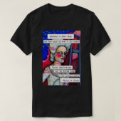 Olympe de Gouges Art Print T-Shirt (Design vorne)