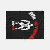 Olympia 2019 Gym Bodybuilding Fitness Workout Fleecedecke (Vorderseite (Horizontal))