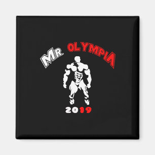 Olympia 2019 Gym Bodybuilding Fitness Workout Magnet