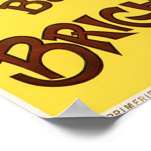 OLYMPIA BRIGHTON Grand Ballet Französische Theater Poster (Ecke)