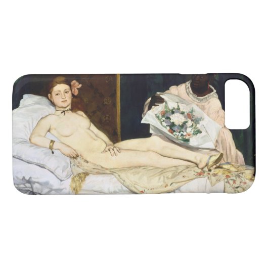 Olympia, Edouard Manet, 1863 Case-Mate iPhone Hülle (Rückseite (Horizontal))