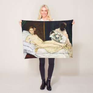 Olympia, Edouard Manet, 1863 Fleecedecke