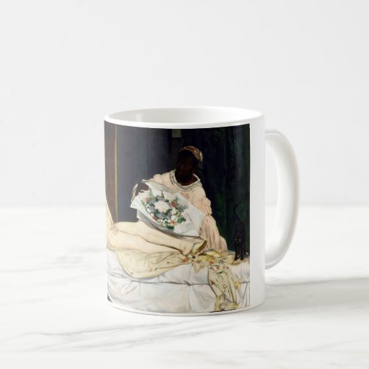 Olympia, Edouard Manet, 1863 Kaffeetasse (VorderseiteRechts)