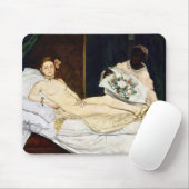 Olympia, Edouard Manet, 1863 Mousepad (Mit Mouse)