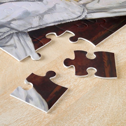 Olympia, Edouard Manet, 1863 Puzzle (Seite)