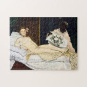 Olympia, Edouard Manet, 1863 Puzzle (Horizontal)