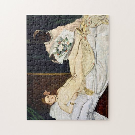 Olympia, Edouard Manet, 1863 Puzzle (Vertikal)