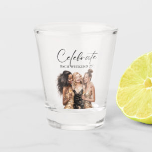 OLYMPIA Fashionable Freundinnen Junggesellinnen-Ab Schnapsglas