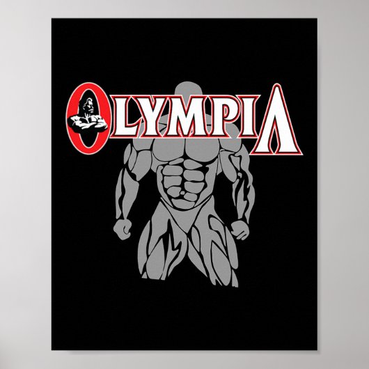Olympia für Männer Fitness Bodybuilding 1 Poster (Vorne)