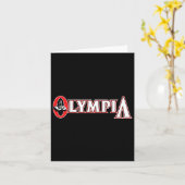 Olympia für Männer Fitness Bodybuilding 2 Karte (Gelbe Blume)