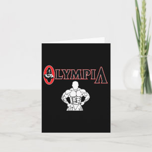 Olympia für Männer Fitness Bodybuilding 4 Karte