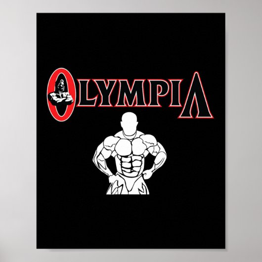 Olympia für Männer Fitness Bodybuilding 4 Poster (Vorne)