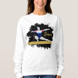 Olympia Gymnastik-Silhouette Sweatshirt