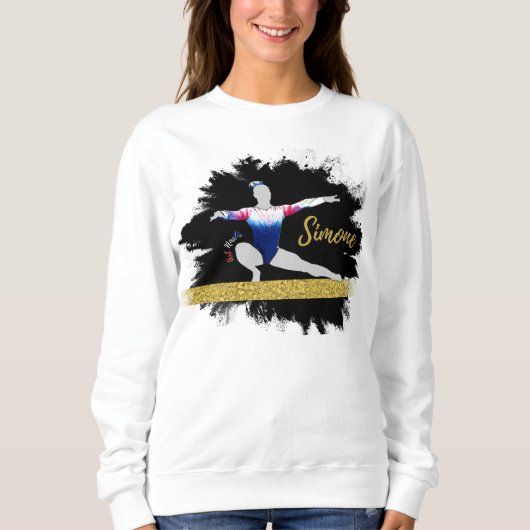 Olympia Gymnastik-Silhouette Sweatshirt (Vorderseite)