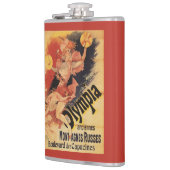 Olympia-Nachtklub-Mädchen-zusammenstoßende Becken Flachmann (Links)