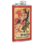 Olympia-Nachtklub-Mädchen-zusammenstoßende Becken Flachmann (Rechts)