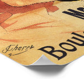 Olympia Nightclub Girl Crashing Cymbals Poster (Ecke)