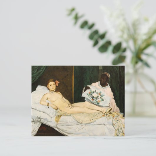 Olympia Postkarte (Stehend Vorderseite)