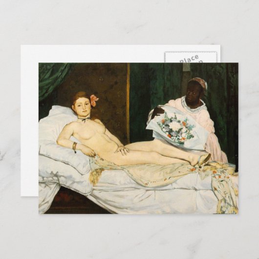 Olympia Postkarte (Vorne/Hinten)