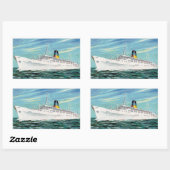 Olympia Rechteckiger Aufkleber (Blatt)