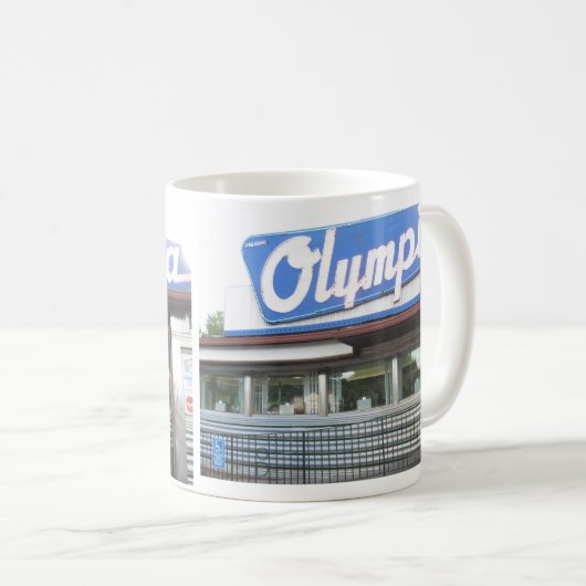 Olympia-Restaurant-Tasse Kaffeetasse (VorderseiteRechts)