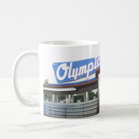 Olympia-Restaurant-Tasse Kaffeetasse (Links)