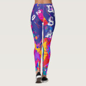 OLYMPIA-SKIFAHREN LEGGINGS (Rückseite)